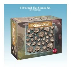110 Petites Pierres Plates -Pièces De Modèle Boutique 110 petites pierres plates 2