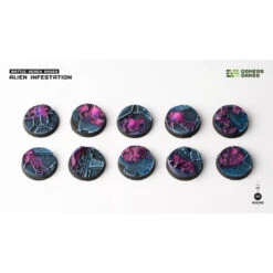 Alien Infestation Socles, Rond 25mm (x10)