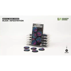 Alien Infestation Socles, Rond 40mm (x5) -Pièces De Modèle Boutique alien infestation socles rond 40mm x5 3