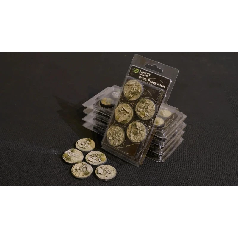 Arid Steppe Socles, Rond 40mm (x5) 4 Arid Steppe Socles, Rond 40mm (x5) – Image 2