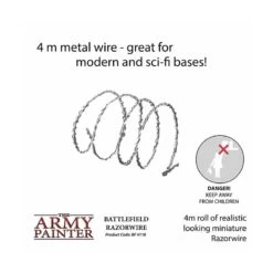 The Army Painter Basing : Battlefield Razorwire -Pièces De Modèle Boutique basing battlefield razorwire 1