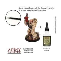 The Army Painter Basing : Battlefield Razorwire -Pièces De Modèle Boutique basing battlefield razorwire 2