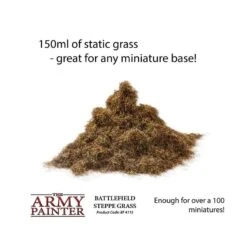 The Army Painter Basing : Steppe Grass -Pièces De Modèle Boutique basing steppe grass 1