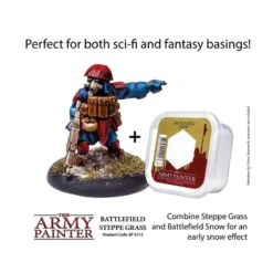 The Army Painter Basing : Steppe Grass -Pièces De Modèle Boutique basing steppe grass 4
