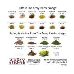 The Army Painter Basing : Steppe Grass -Pièces De Modèle Boutique basing steppe grass 5