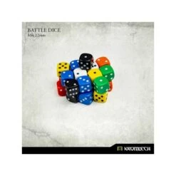 Battle Dice 12mm X25 - Multicouleur