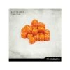 Battle Dice 12mm X25 - Orange