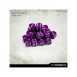Battle Dice 12mm X25 - Violet