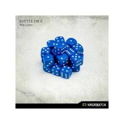 Battle Dice 12mm X25 - Bleu