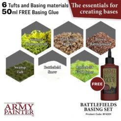 The Army Painter Battlefields Basing Set -Pièces De Modèle Boutique battlefields basing set 1