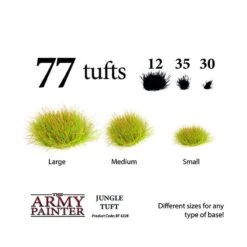 The Army Painter Battlefields : Jungle Tuft -Pièces De Modèle Boutique battlefields jungle tuft 1 1