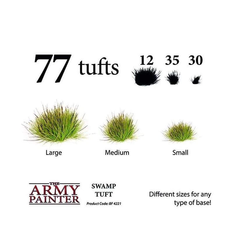 The Army Painter Battlefields : Swamp Tuft 4 The Army Painter Battlefields : Swamp Tuft – Image 2