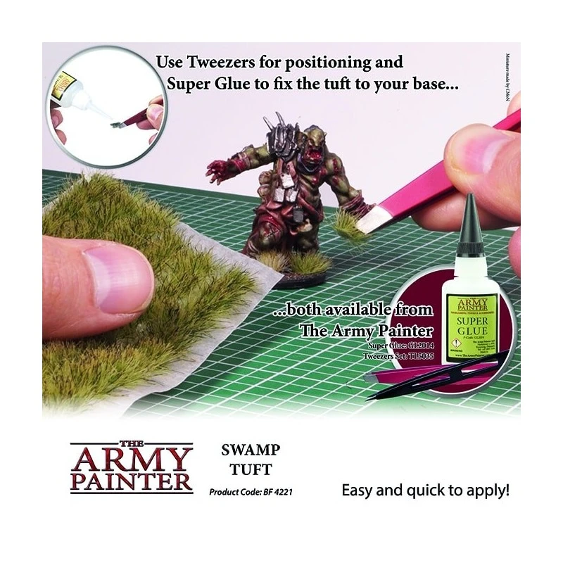 The Army Painter Battlefields : Swamp Tuft 5 The Army Painter Battlefields : Swamp Tuft – Image 3