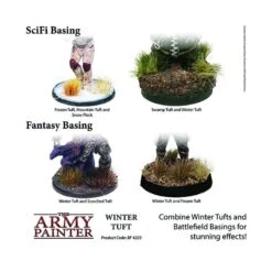 The Army Painter Battlefields : Winter Tuft -Pièces De Modèle Boutique battlefields winter tuft 4