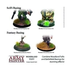 The Army Painter Battlefields : Woodland Tuft -Pièces De Modèle Boutique battlefields woodland tuft 4