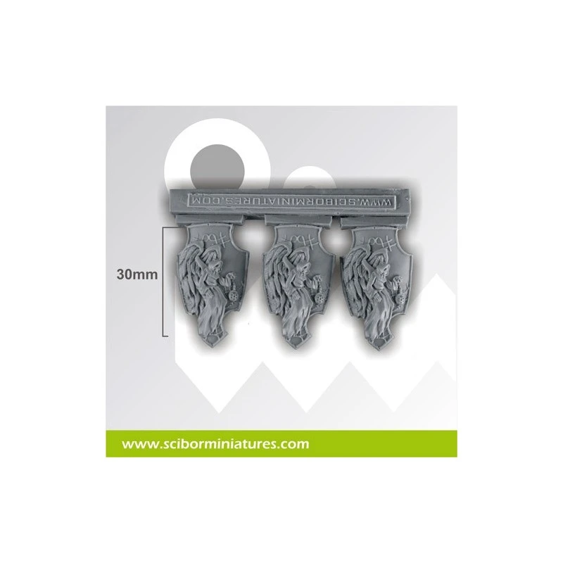 Angels Grand Boucliers Set 2 3 Angels Grand Boucliers Set 2