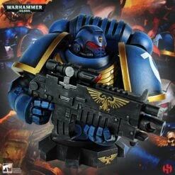Buste Primaris Ultramarines - Warhammer 40k -Pièces De Modèle Boutique buste primaris ultramarines warhammer 40k 4
