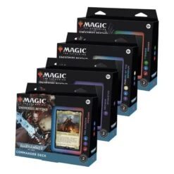 [EN] 4x Deck Commander Warhammer 40,000 - Magic The Gathering Univers Infinis