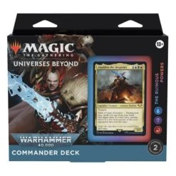 [EN] Deck Commander Warhammer 40,000 - Les Puissances De La Ruine - Magic The Gathering Univers Infinis