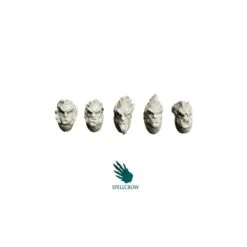 Feral Wolves Space Knights - Têtes