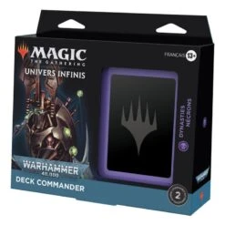 [FR] Deck Commander Warhammer 40,000 - Dynasties Nécrons - Magic The Gathering Univers Infinis -Pièces De Modèle Boutique fr deck commander warhammer 40000 dynasties necrons magic the gathering univers infinis 2