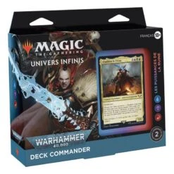 [FR] 4x Deck Commander Warhammer 40,000 - Magic The Gathering Univers Infinis -Pièces De Modèle Boutique fr deck commander warhammer 40000 forces de l imperium magic the gathering univers infinis 5