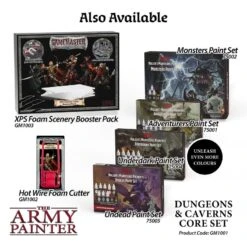 The Army Painter GameMaster : Dungeons & Cavern Core Set -Pièces De Modèle Boutique gamemaster dungeons cavern core set 5
