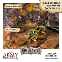 The Army Painter GameMaster Terrain : Brush Kit -Pièces De Modèle Boutique gamemaster terrain brush kit 6