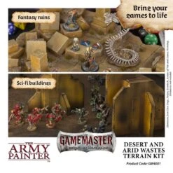 The Army Painter GameMaster Terrain Kit : Desert & Arid Wastes -Pièces De Modèle Boutique gamemaster terrain kit desert arid wastes 6