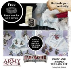 The Army Painter GameMaster Terrain Kit : Snow & Tundra -Pièces De Modèle Boutique gamemaster terrain kit snow tundra 2