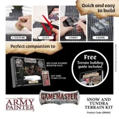 The Army Painter GameMaster Terrain Kit : Snow & Tundra -Pièces De Modèle Boutique gamemaster terrain kit snow tundra 3