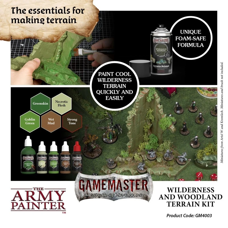 The Army Painter GameMaster Terrain Kit : Wilderness & Woodlands 4 The Army Painter GameMaster Terrain Kit : Wilderness & Woodlands – Image 2