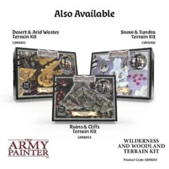 The Army Painter GameMaster Terrain Kit : Wilderness & Woodlands 14 The Army Painter GameMaster Terrain Kit : Wilderness & Woodlands -Pièces De Modèle Boutique gamemaster terrain kit wilderness woodlands 5