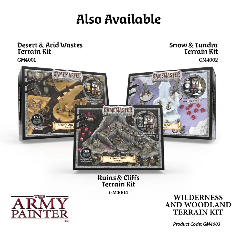 The Army Painter GameMaster Terrain Kit : Wilderness & Woodlands 8 The Army Painter GameMaster Terrain Kit : Wilderness & Woodlands – Image 6