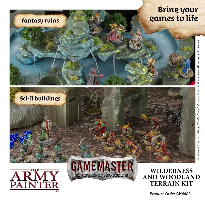 The Army Painter GameMaster Terrain Kit : Wilderness & Woodlands 9 The Army Painter GameMaster Terrain Kit : Wilderness & Woodlands – Image 7