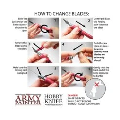 The Army Painter Hobby Knife -Pièces De Modèle Boutique hobby knife 3
