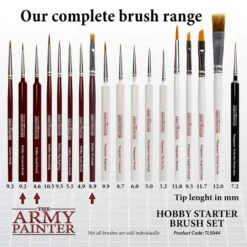 The Army Painter Hobby Starter Brush Set -Pièces De Modèle Boutique hobby starter brush set 2