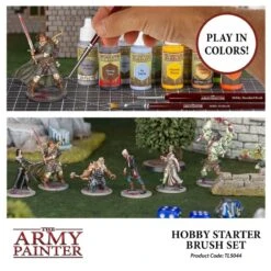 The Army Painter Hobby Starter Brush Set -Pièces De Modèle Boutique hobby starter brush set 4