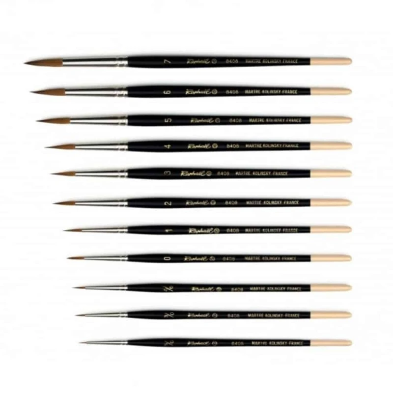 Kolinsky S 8408 - Pinceau Pointe Effilée Taille 2 4 Kolinsky S 8408 - Pinceau Pointe Effilée Taille 2 – Image 2