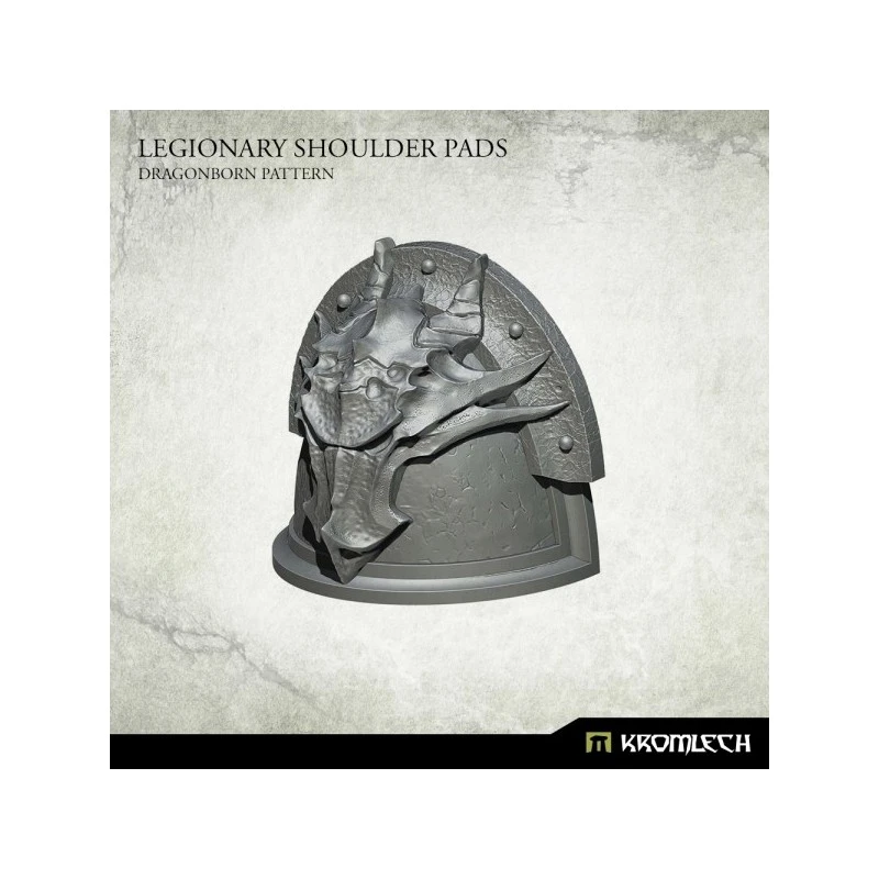 Legionary Shoulder Pads: Dragon Pattern 4 Legionary Shoulder Pads: Dragon Pattern – Image 2