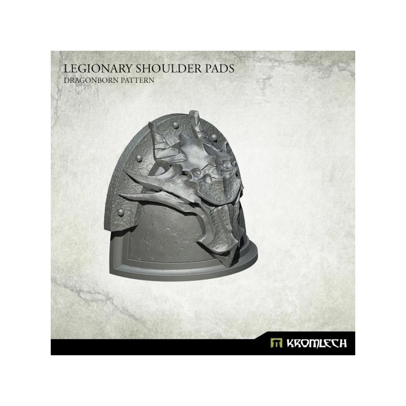 Legionary Shoulder Pads: Dragon Pattern 5 Legionary Shoulder Pads: Dragon Pattern – Image 3