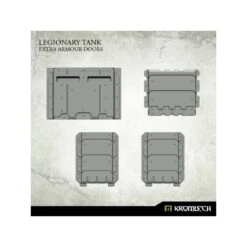 Legionary Tank : Extra Armour Doors -Pièces De Modèle Boutique legionary tank extra armour doors 3
