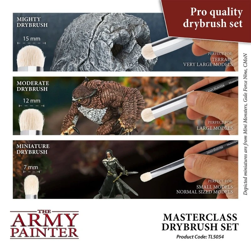 The Army Painter Masterclass : Drybrush Set 4 The Army Painter Masterclass : Drybrush Set – Image 2