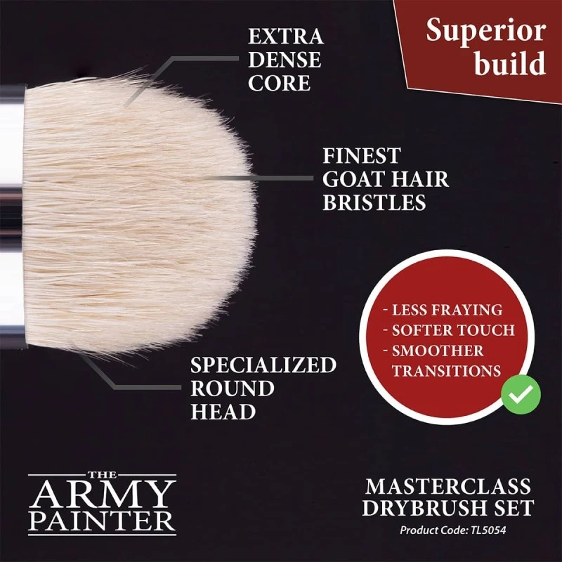 The Army Painter Masterclass : Drybrush Set 6 The Army Painter Masterclass : Drybrush Set – Image 4
