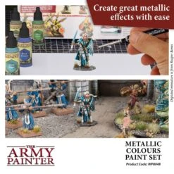 The Army Painter Metallic Colours Paint Set -Pièces De Modèle Boutique metallic colours paint set 5