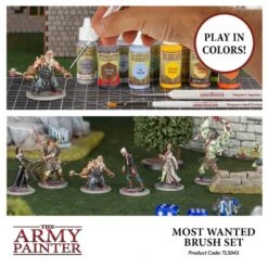 The Army Painter Most Wanted Brush Set -Pièces De Modèle Boutique most wanted brush set 5