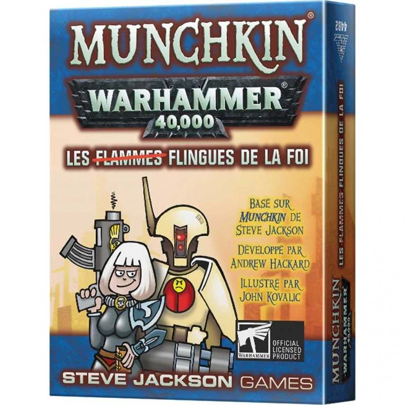 Edge Munchkin Warhammer 40.000 - Extension Les Flingues De La Foi - Version Française 5 Edge Munchkin Warhammer 40.000 - Extension Les Flingues De La Foi - Version Française – Image 3