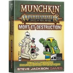 Edge Munchkin Warhammer Age Of Sigmar : Mort Et Destruction - Version Française