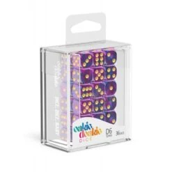 Oakie Doakie Dice - Dés D6 12 Mm Gemidice - Amethyst (36) -Pièces De Modèle Boutique oakie doakie dice des d6 12 mm gemidice amethyst 36 2