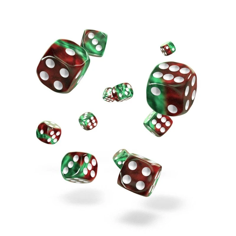 Oakie Doakie Dice - Dés D6 12 Mm Gemidice - Bloody Jungle (36) 4 Oakie Doakie Dice - Dés D6 12 Mm Gemidice - Bloody Jungle (36) – Image 2